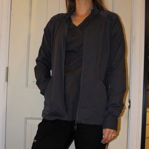 Medcouture Gray Scrubs Jacket